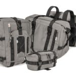 Set borse grigio